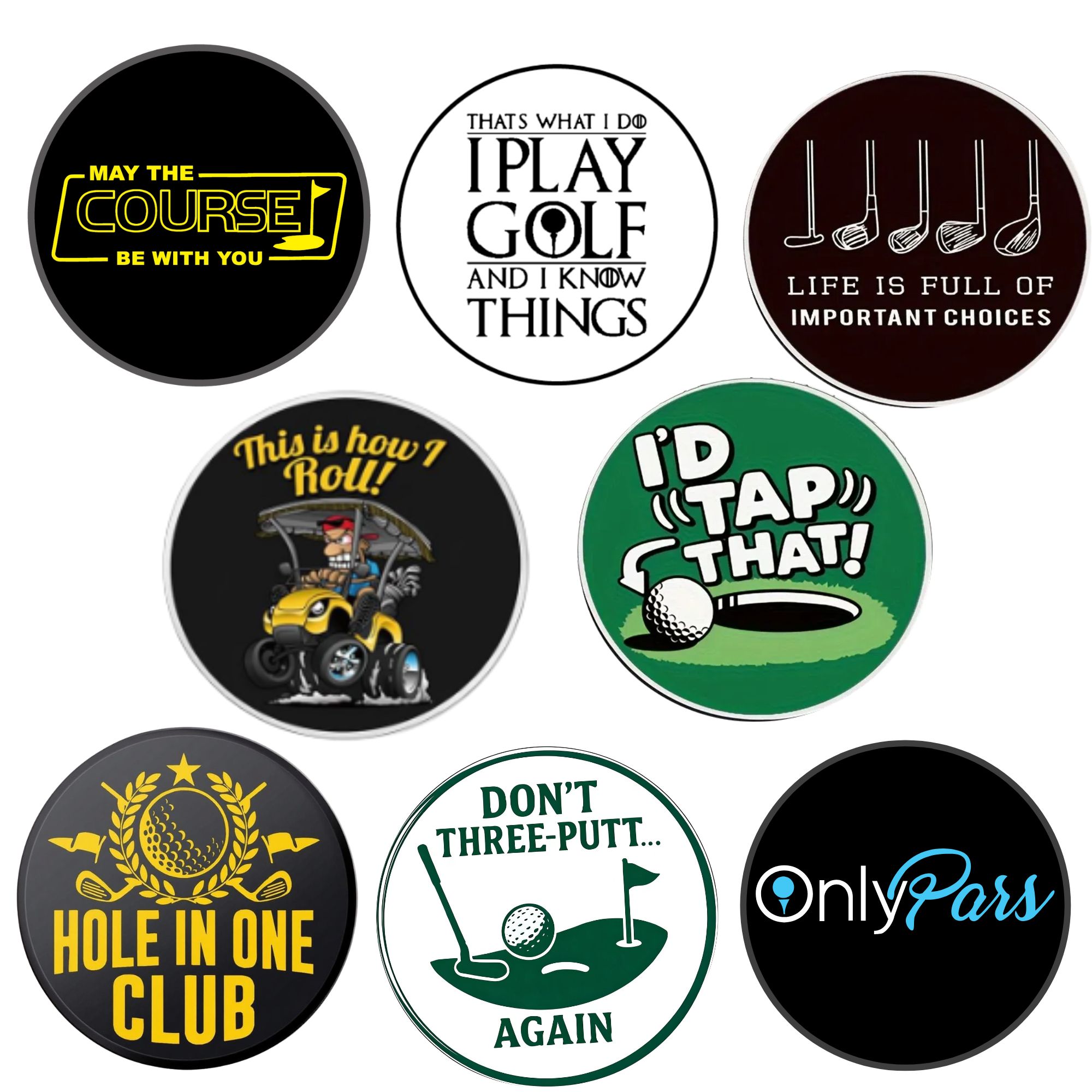Conjuntos de marcadores de bol - Ball Marker Set avaliação e preço