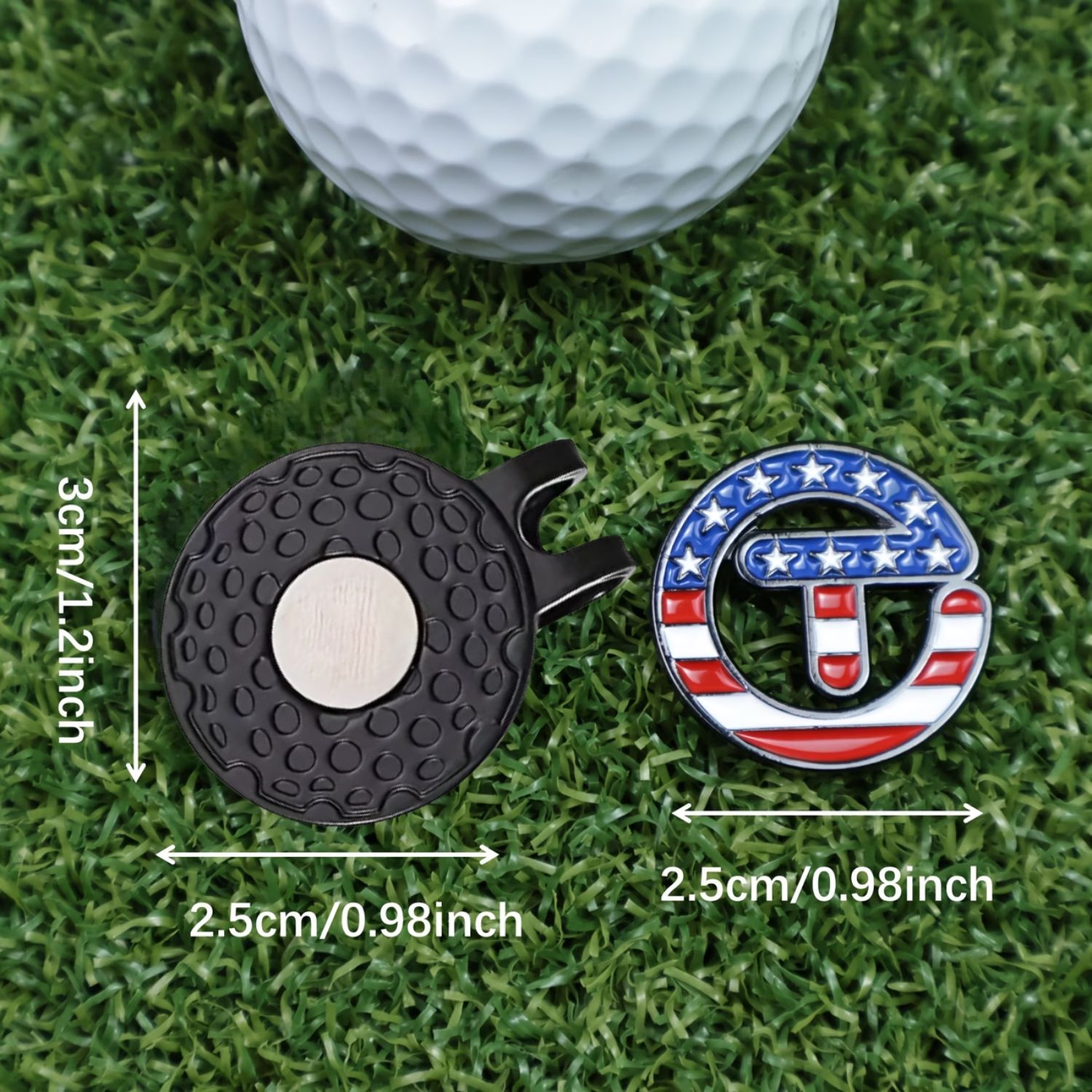 Marcador de Bola de Golfe com  - Ball Marker Set avaliação e preço
