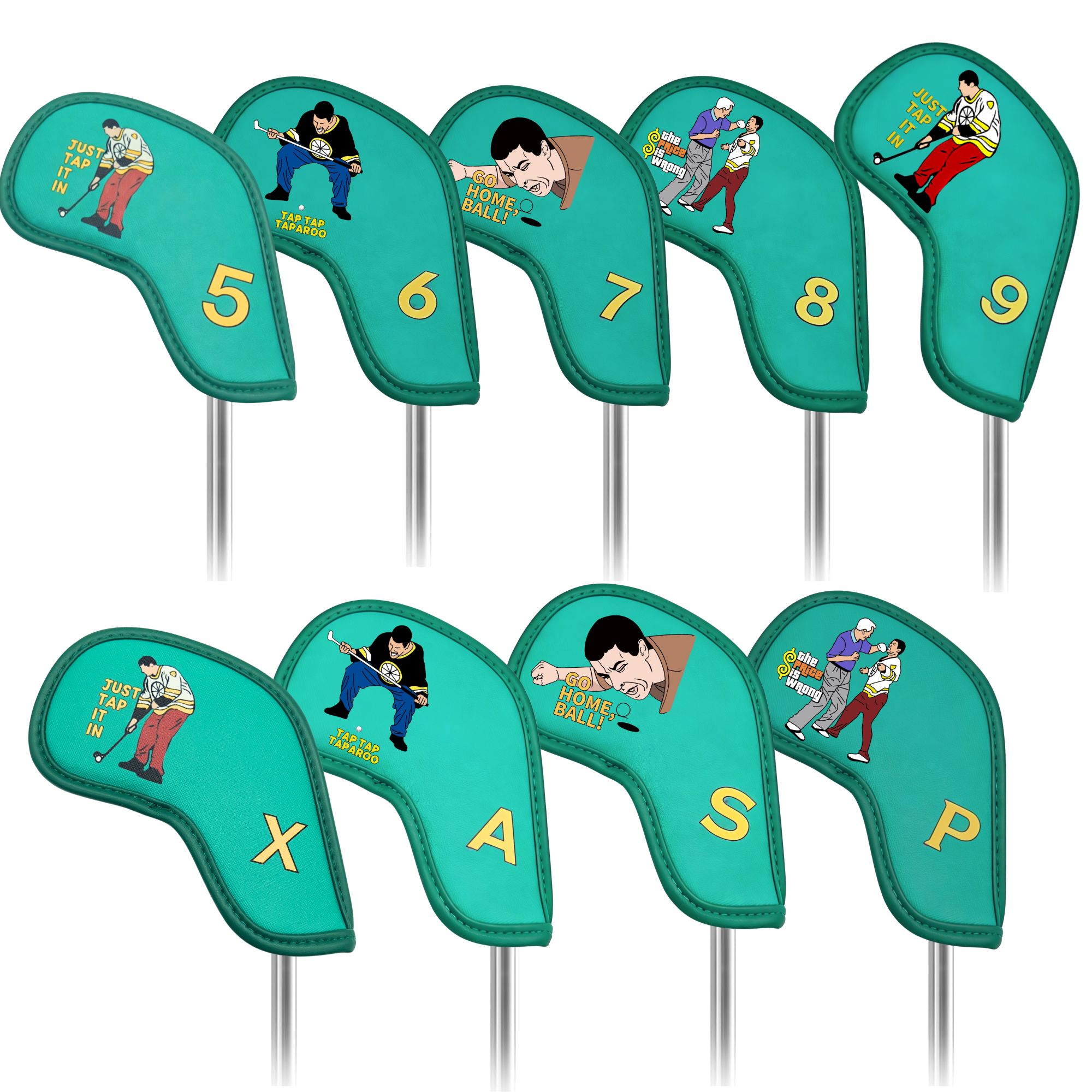 9 capas para ferros de golfe c - Golf Equipment Suppliers avaliação e preço