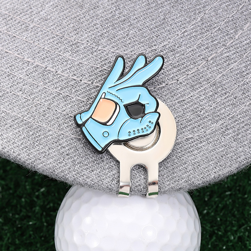 Ok sinal chapéu de golfe clipe - Ball Marker Set avaliação e preço